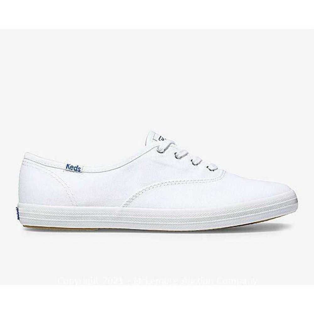 Keds Champion White WF34000 Size 10W Canvas Shoes